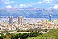 View of Sulaimani - Slemani - City in Southern Kurdistan in Spring 2016