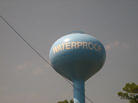 Waterproof, Louisiana, Water Tower