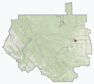 Location in Clearwater County