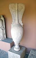 0927 - Keramikos Museum, Athens - Loutrophoros from the grave of Agathon and Sosykrates - Photo by Giova