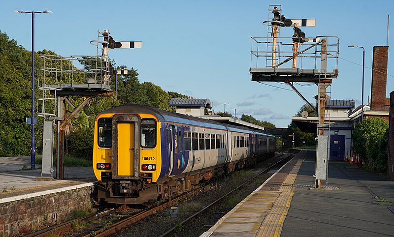 156 472 at Barrow-in-Furness