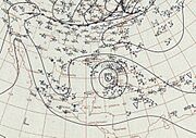 1900 Galveston hurricane weather map 9-6-1900 (119740)