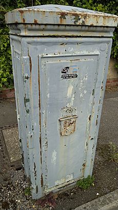 A Lucy Box just off Janson Road in Southampton