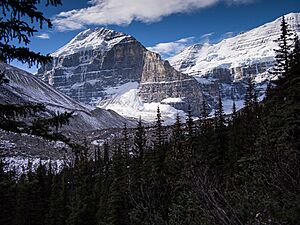 Above Lake Louise, Alberta, Canada