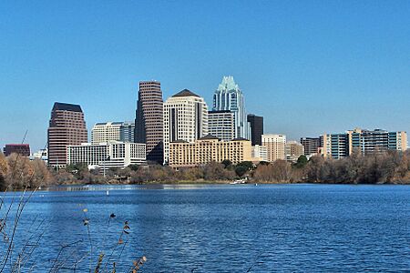 Austin from town lake east 2006