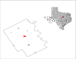 Bosque County Meridian.svg
