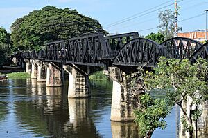 Bridge on the River Kwai - tourist plaza