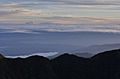 Caribbean view visible from the summit of Volcan Baru