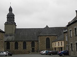 The church of Châtelaudren