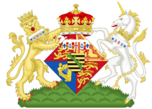 Coat of Arms of Alexandra of Edinburgh