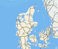 Denmark passenger and freight railway network