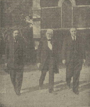 Don Alfonso Carlos y el marqués de Villores
