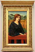 Edward coley burne-jones, vespertina quies, 1893