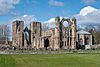 Elgin Cathedral from Newmill Road.jpg
