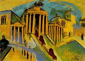 Ernst Ludwig Kirchner - Brandenburger Tor