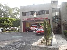Fire station of Ciudad Universitaria
