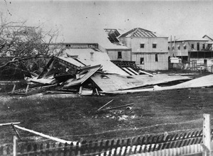 First Masonic Hall in Mackay destroyed by cyclone 1918f