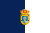 Flag of La Palma with CoA.svg