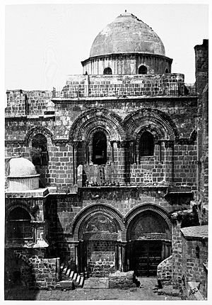 Francis Frith (British, 1822-1898), Entrance, Church of the Holy Sepulchre, Jerusalem, 1992.194.8