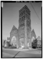 GENERAL VIEW, FROM SOUTHWEST - Second Presbyterian Church, Pontatoc Avenue and Hernando Street, Memphis, Shelby County, TN HABS TENN,79-MEMPH,11-2