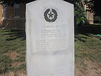 George Littlefield monument IMG 4774