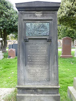 Grave of Robert Anstruther Goodsir M.D., Dean Cemetery, Edinburgh