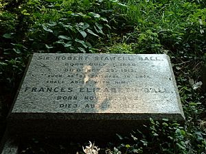 Grave of astronomer Sir Robert Stawell Ball - geograph.org.uk - 382507