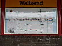 Hadrian's Wall - Tyne and Wear Metro style