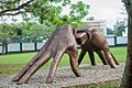 Hand sculpture roundabout, Calabar, Cross River state2