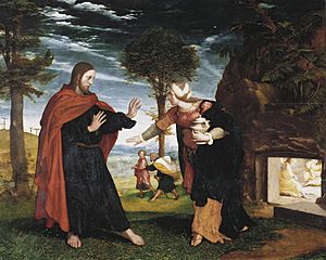 Hans Holbein the Younger (1497-8-1543) - 'Noli Me Tangere' - RCIN 400001 - Royal Collection