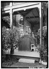 Historic American Buildings Survey, Jack Boucher, Photographer, October, 1961 SERVICE STAIR. - Ernst H. Altgelt House, 226 King William Street, San Antonio, Bexar County, TX HABS TEX,15-SANT,22-3.tif