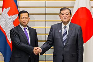 Japan-Cambodia Summit Meeting on May 30, 2025