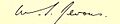 Jevons's signature