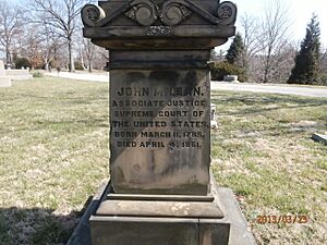 John McLean Grave Monument