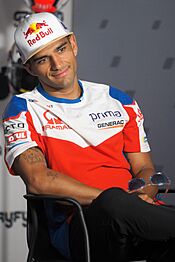 Jorge Martin at the 2022 San Marino Grand Prix at Misano