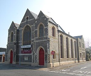 Jubilee Pentecostal Church, Somers Road, Southsea (March 2019) (2)