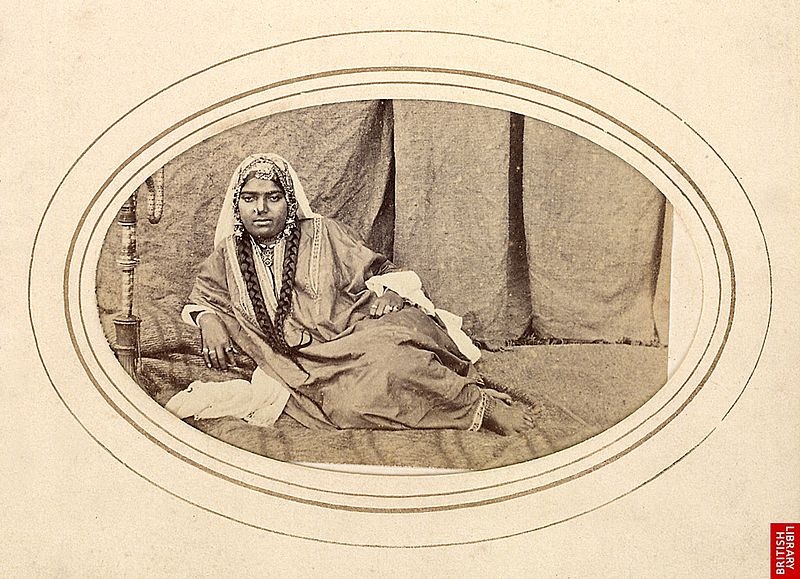 Kashmir Dancing Girl by Samuel Bourne