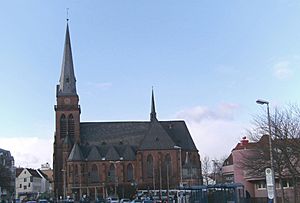 Kreuzkirche Kreuznach Winter