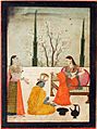 Krishna paints Radha's feet (6124588881)