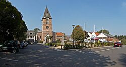 Saint Gertrude church in Lasne