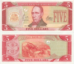 A current $5 banknote