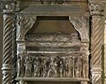 Maestro durazzesco (seguace dei f.lli bertini), sepolcro di maria di durazzo (m. 1366), 05