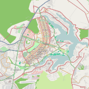 Map of Brasília and surrounding areas