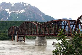 Miles Glacier Bridge Facts for Kids