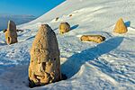 Mount nemrut in Turkey