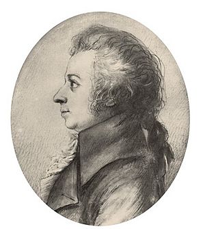 Mozart drawing Doris Stock 1789