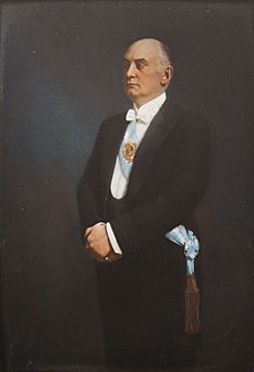 Museo del Bicentenario - Retrato oficial del Presidente Marcelo T. De Alvear recortado
