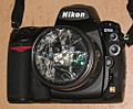 Nikon D700 defekter B+W Filter UV 010 und Obejektiv 28-85mm KW 2009 03 010
