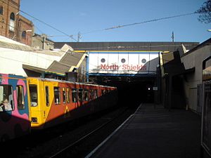 North Shields Metro Station - geograph.org.uk - 76943