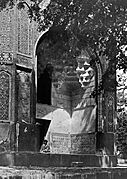 Old Picture of Qadamgah Mosque of Nishapur